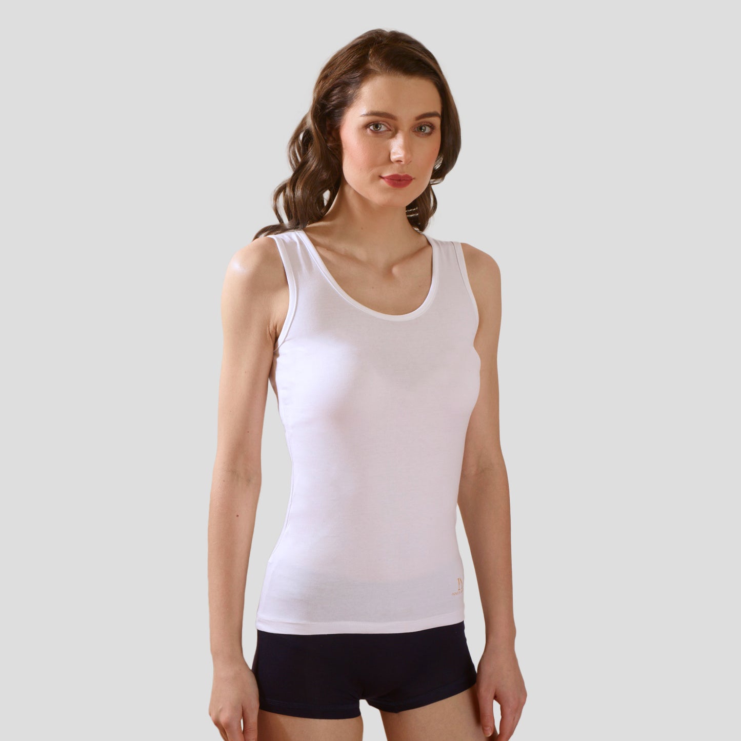 Inner Amour Women’s Cotton-Lycra Camisole Sando – Ultra Soft, Stretchable & Skin-Friendly