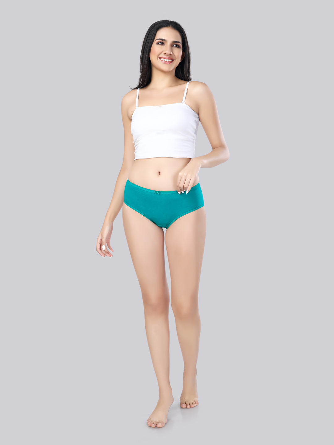 Inner Amour Women's Ultra-Soft Cotton Mid-Rise Hipster Brief - Seamless Everyday Comfort