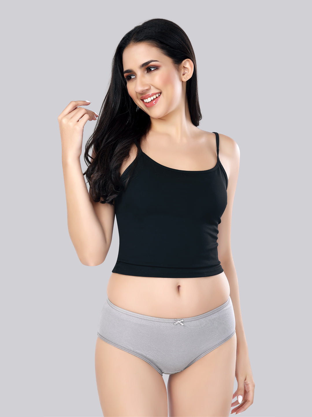 Inner Amour Women's Ultra-Soft Cotton Mid-Rise Hipster Brief - Seamless Everyday Comfort