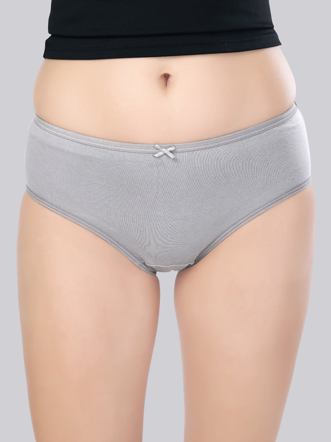Inner Amour Women's Ultra-Soft Cotton Mid-Rise Hipster Brief - Seamless Everyday Comfort