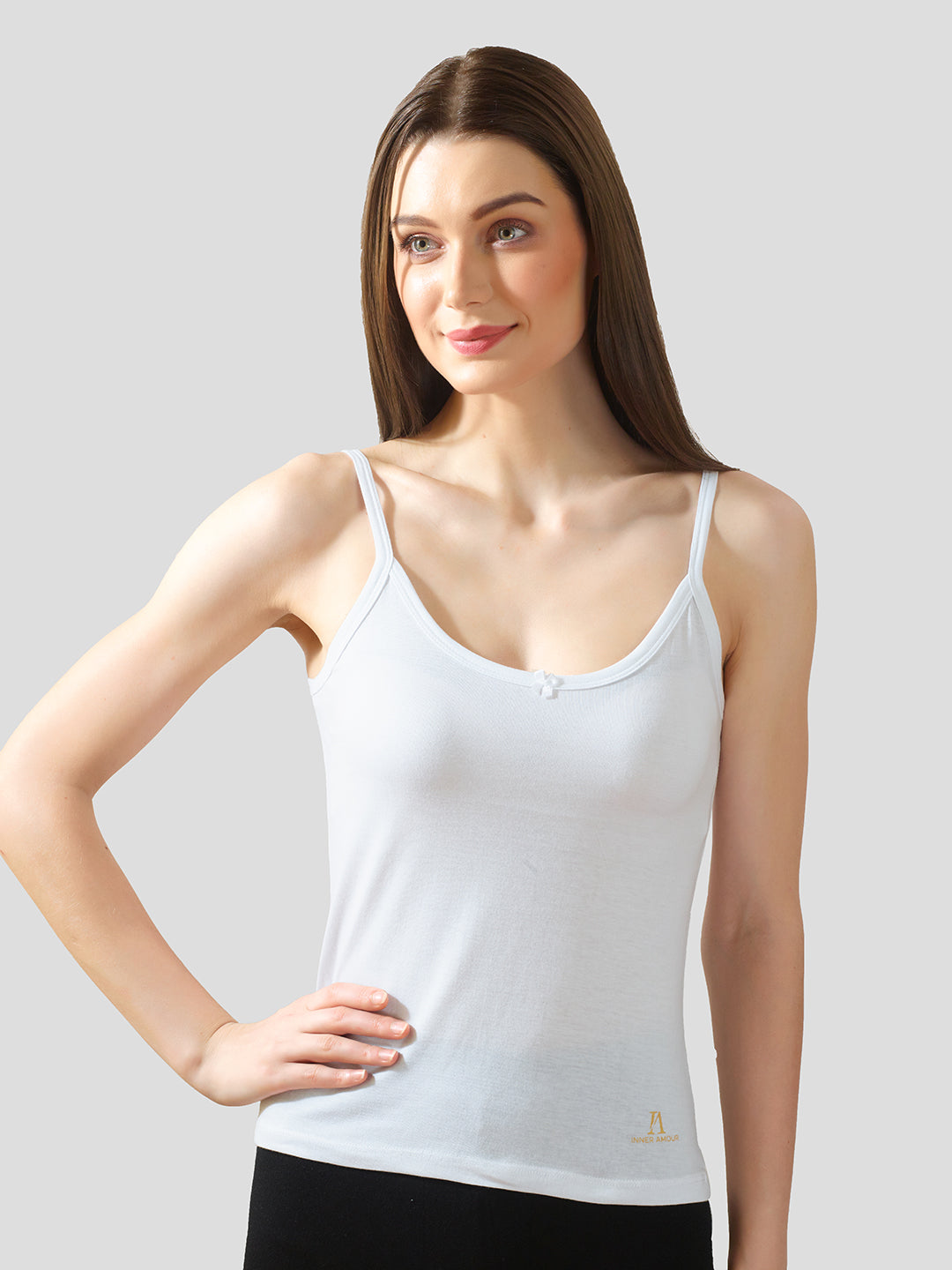 Inner Amour pure cotton Camisole Wide Strap