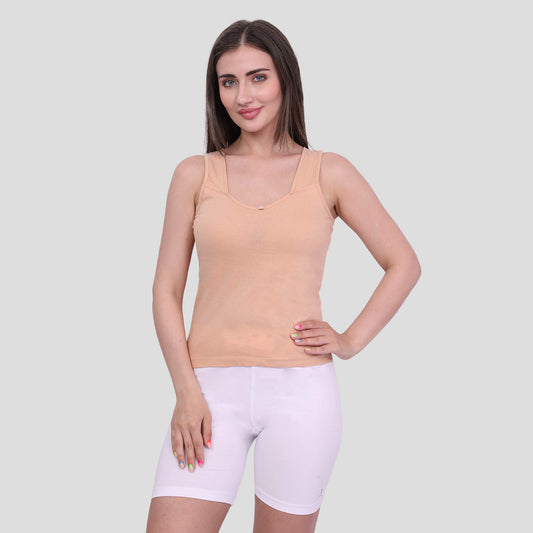 Inner Amour pure cotton Camisole Wide Strap
