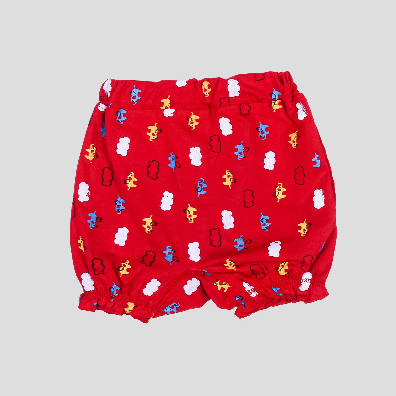 Kids Cotton Bloomer Shorts - Soft Breathable Daily Wear Bloomers for Girls (Pack of 3, Assorted)