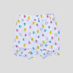 Kids Cotton Bloomer Shorts - Soft Breathable Daily Wear Bloomers for Girls (Pack of 3, Assorted)