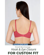 Maroon Women’s Everyday Cotton Bra – Non-Padded, Wire-Free, Breathable & Comfortable Fit