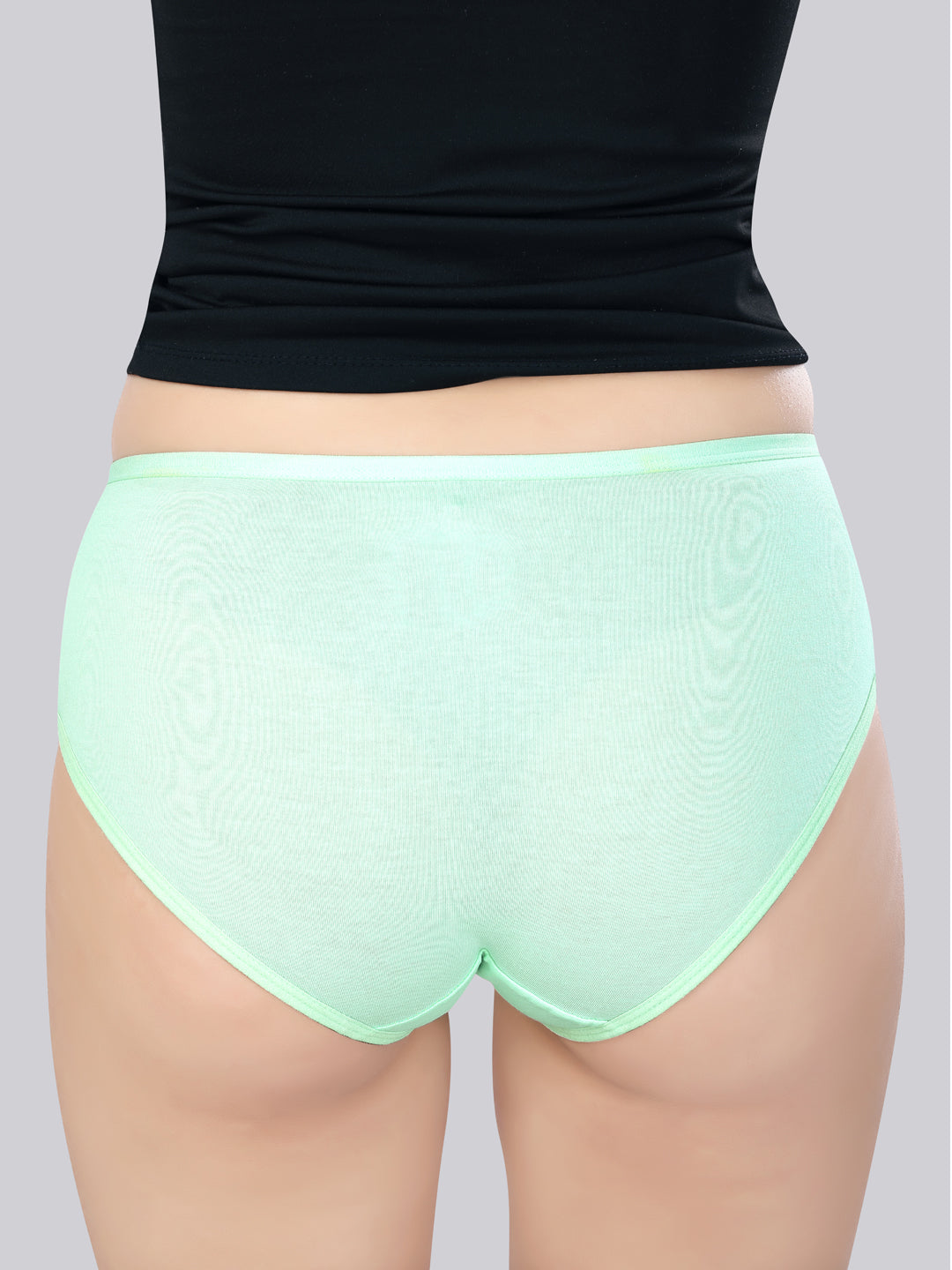Inner Amour Women's Ultra-Soft Cotton Mid-Rise Hipster Brief - Seamless Everyday Comfort