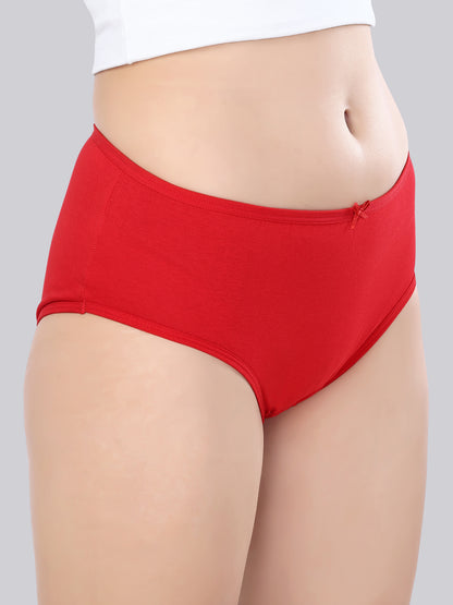 Inner Amour Women's Ultra-Soft Cotton Mid-Rise Hipster Brief - Seamless Everyday Comfort
