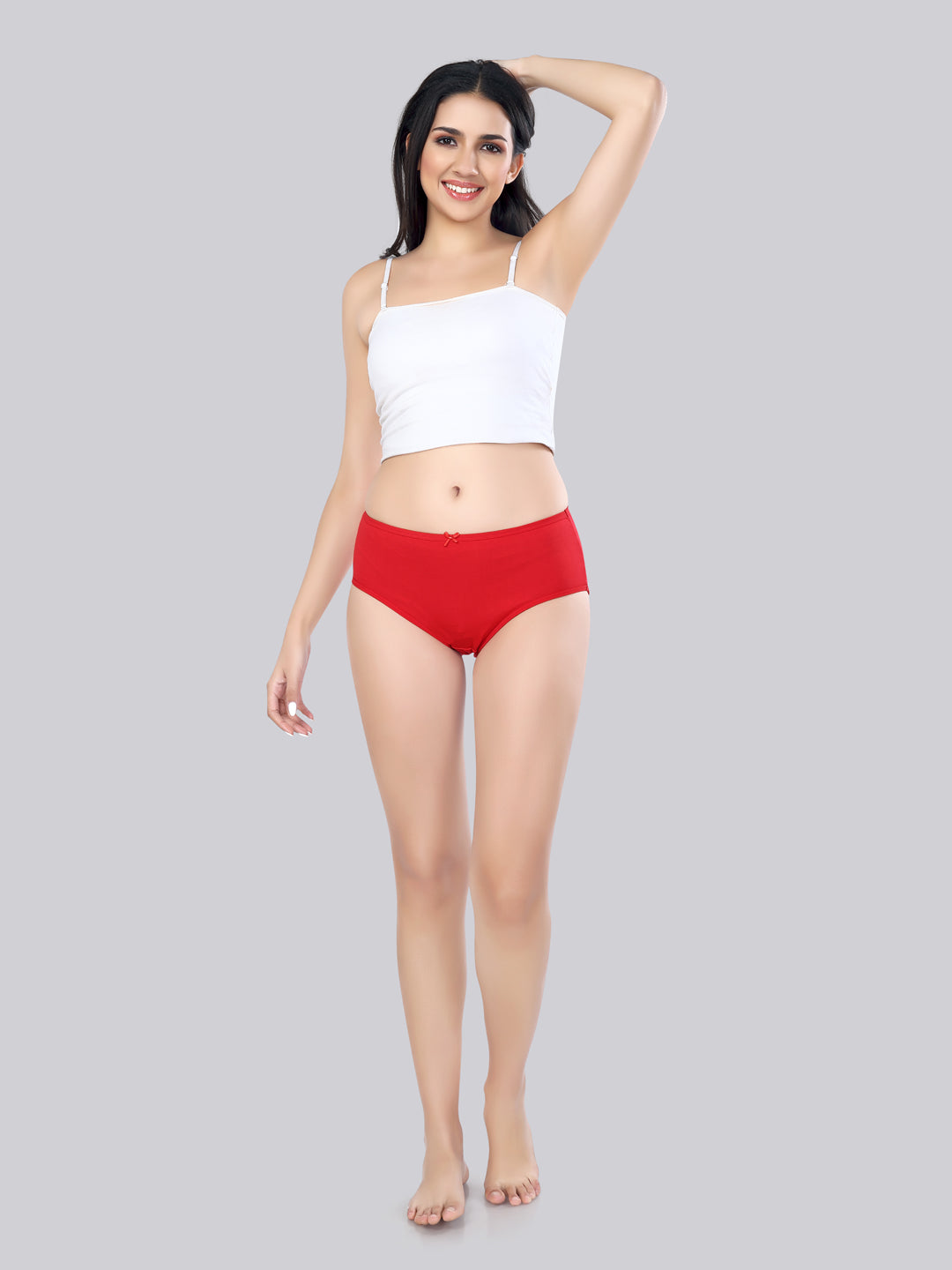 Inner Amour Women's Ultra-Soft Cotton Mid-Rise Hipster Brief - Seamless Everyday Comfort