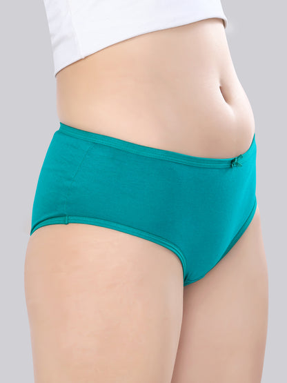 Inner Amour Women's Ultra-Soft Cotton Mid-Rise Hipster Brief - Seamless Everyday Comfort