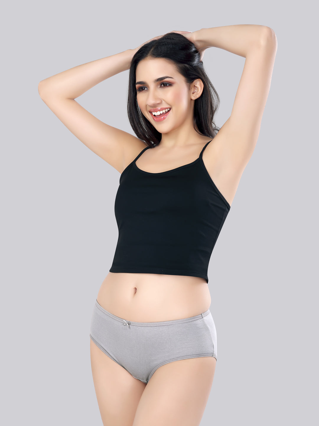 Inner Amour Women's Ultra-Soft Cotton Mid-Rise Hipster Brief - Seamless Everyday Comfort