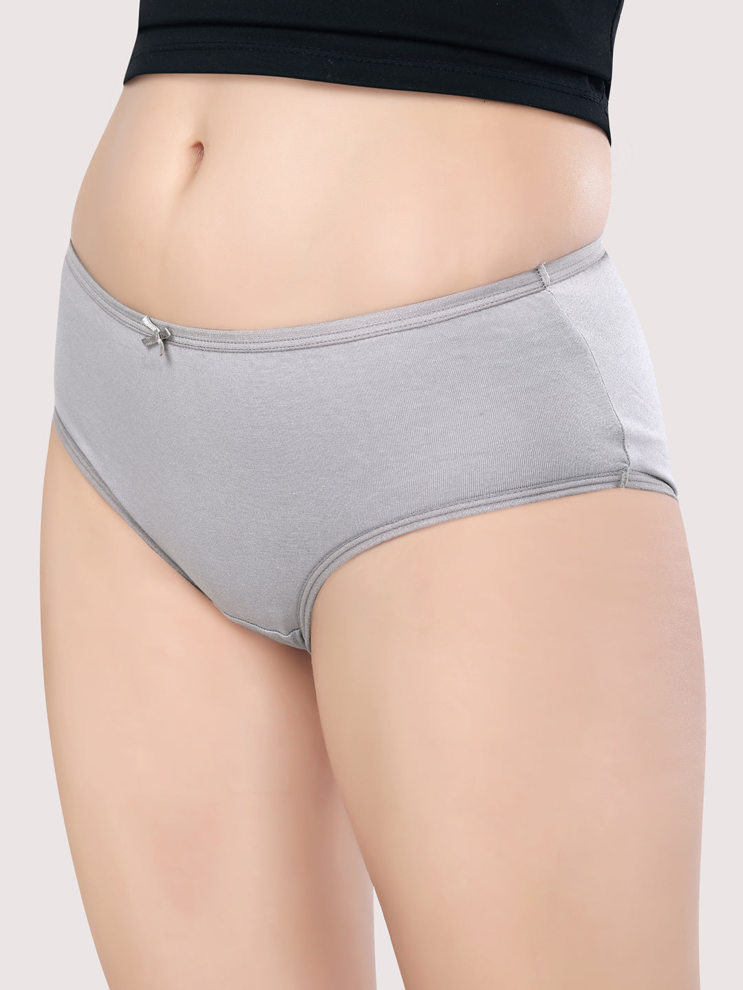 Inner Amour Women's Ultra-Soft Cotton Mid-Rise Hipster Brief - Seamless Everyday Comfort