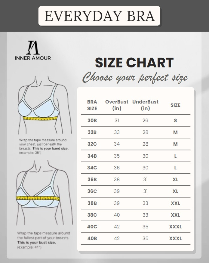 Black Cotton Bra for Women | Non-Padded, Wireless, Full Coverage | Daily Wear Comfort Bra
