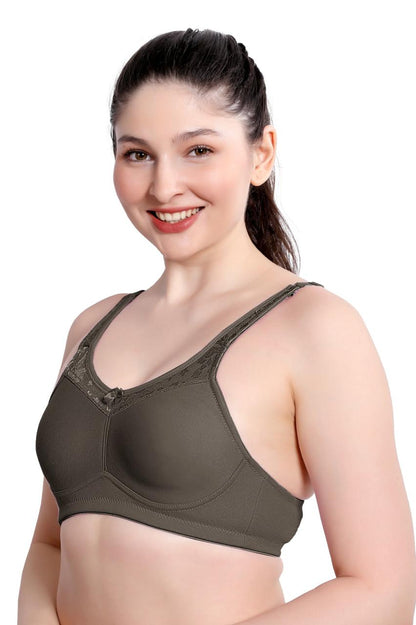 Inner Amour Premium Full Coverage Cotton Minimizer Bra – Breathable Comfort & Maximum Support