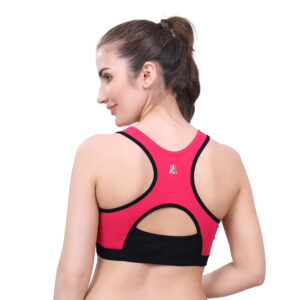 Sports Bra(Black-Pink)