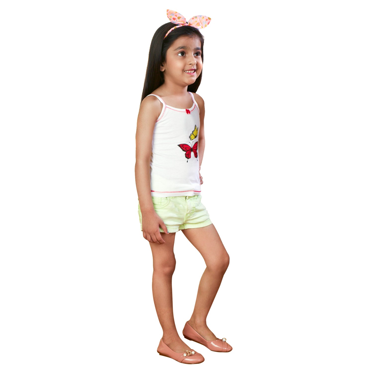  Kids Inner Wear For Girl Kids Camisole Innerwear Pack Of 5 /  Stylus