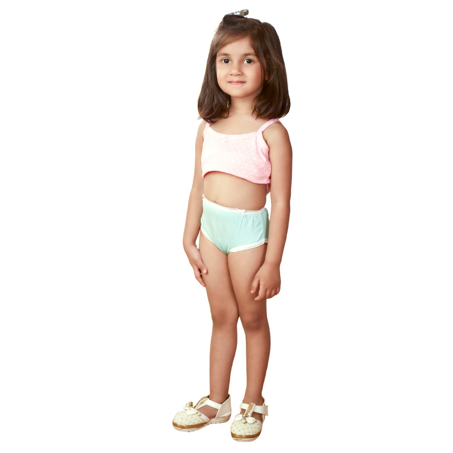 Kids Bikini/Hipster Panties Pack of 3 Assorted Colors - Inneramour